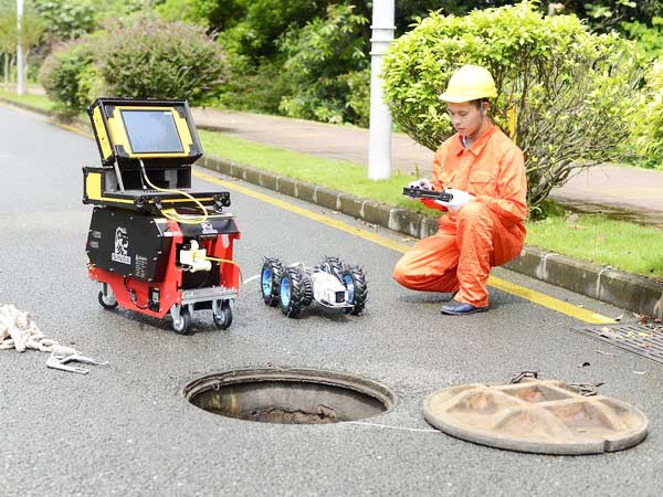 师宗管道机器人检测
